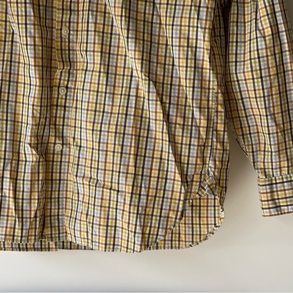 J.Crew Men's Plaid Button Front Down Shirt Blouse Long Sleeves, Sz M - Picture 5 of 9